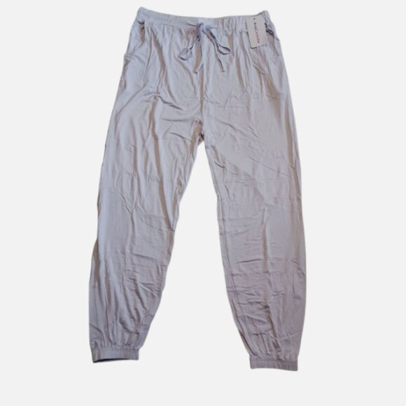Ava Costume Women's Stretch Active Jersey Jogger Pants light purple Size L - Picture 5 of 11